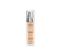 L'Oreal Paris True Match Liquid Foundation, Skincare Infused with Hyaluronic Acid, SPF 16, Available in 40 Shades, 3W Warm Undertone, 30 ml