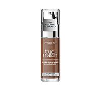 L'Oreal Paris True Match Liquid Foundation, Skincare Infused with Hyaluronic Acid, SPF 17, Available in 40 Shades, 9C Deep Cool, 30 ml