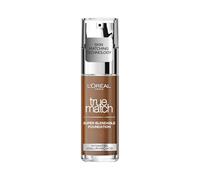 L'Oreal Paris True Match Liquid Foundation, Skincare Infused with Hyaluronic Acid, SPF 17, Available in 40 Shades, 10W Deep Golden, 30 ml