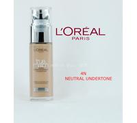 L'Oréal Paris Foundation for Face, Skincare Infused with Hyaluronic Acid, True Match Hydrating Liquid Foundation for All Skin Tones, SPF 16, 5W Golden Sand, 30 ml