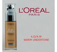 L'Oréal Paris True Match Liquid Foundation with Hyaluronic Acid 30ml and SP