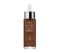 L'Oreal Paris True Match Nude Plumping Tinted Serum, 1% Hyaluronic Acid, Instantly Evens, Brightens, and Hydrates Skin, Shade 10-12, Very Deep