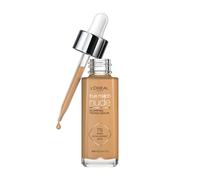 L'Oreal Paris True Match Tinted Serum Foundation, 1% Hyaluronic Acid, Hydrating Formula, Replumps Skin in 1 Hour for a Natural Glowing Finish, 30 ml, Shade 5-6 Medium Tan