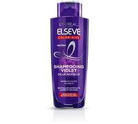 L'Oréal Paris - Violet Deyellowing Shampoo - For Blonde, Bleached, Highlighted or White Hair - Neutralization of Yellow & Orange Reflections - Elseve Color-Vive - 200 ml