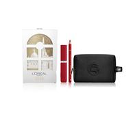 L'Oréal Paris Voyage Enchanté Christmas Set Liquid Lipstick Infaillible Matte Resistance 420 True Romance + Pencil Color Riche 300 Le Rouge Paris + Velvet Makeup Bag