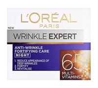L'Oreal Paris Wrinkle Expert Anti Wrinkle 65+ Night Cream, Moisturiser Specifically Formulated to Nourish & Restore Mature Skin Overnight, Reducing appearance of wrinkles & Enhancing Firmness, 50ml