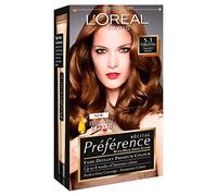 LOral Paris Preference Permanent Hair Dye, Luminous Colour, Light Golden Brown 5.3