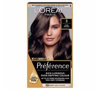Preference 3 Dark Brown: Long-lasting, Luminous Permanent Hair colour for Radiant, Salon Results