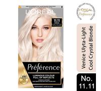 L'Oreal Preference Permanent Hair Colour 11.11 UltraLightCrystalBlonde