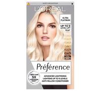 L'Oreal Preference Permanent Hair Dye, Extreme Platinum, 1 application