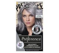 L'Oréal Paris Permanent Hair Colour, Long-Lasting Shine and Intense Colour, For up to 8 Weeks, Preference Vivids (Colorista), Smokey Grey 9.11, x1 pack