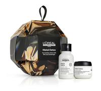 L'Oreal Professional Metal Detox MINIS Bauble Gift Set (Shampoo 100ml, Mask 75ml)
