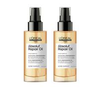 L'Oreal Professionnel Serie Expert DOUBLE Serie Expert Absolut Repair 10- in -1 Leave In Oil 90ml (Pack of 2)