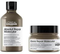 L'Oréal Professionnel Absolut Repair Molecular 300ml & Rinse-Off Hair Mask 250ml