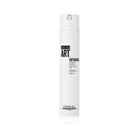 L'Oreal Professionnel Infinium 4 | Strong Hold Hairspray | For Natural Feel and Shine| Reduces Frizz Without Stiffness | For All Hair Types