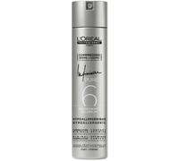 L'Oreal Hairspray Infinium Pure Strong 300ml - strong hold odorless hairspray