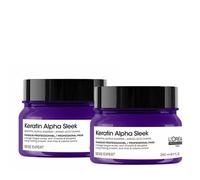 L'Oréal Professionnel Keratin Alpha Sleek Hair Mask Anti Frizz & Smoothing, nourishing conditioner hair treatment 250ml