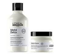 L'Oréal Professionnel Metal Detox Clarifying Shampoo 300ml & Hair Mas