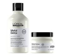 L'Oréal Professionnel Metal Detox Clarifying Shampoo & Hair Mask Duo - 300 ml & 150 ml