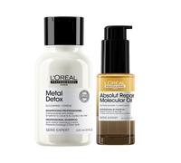 L'Oréal Professionnel Repair On the Go: Metal Detox Shampoo 100ml, Ab