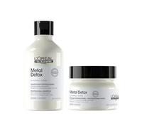Serie Expert Metal Detox Shampoo 300ml and Mask 250ml Duo L'Oreal Professionnel Clear One Size