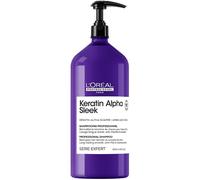 L'Oréal Keratin Alpha Sleek Professional Shampoo 1500ml (Frizz Control)