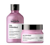 L'oreal Professionnel Serie Expert Liss Shampoo 300Ml And Masque 250Ml Duo In Clear Clear One Size