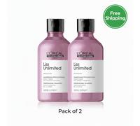LOREAL - Professionnel Serie Expert Liss Unlimited Shampoo 300ml- 2 PACK