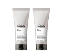 Serie Expert Silver Conditioner 200ml Double L'Oreal Professionnel Clear One Size