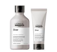 L'Oreal Professionnel Serie Expert DUO Silver Shampoo 300ml and Conditioner 200ml