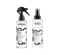 L'Oréal Professionnel Tecni ART Flex Pli Hair Styling Spray 190ml & All in 1 Performer Multi-Benefit Leave-in Conditioner & Treatment Spray 190ml