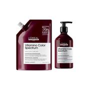 L'Oréal Professionnel Vitamino Color Spectrum Shampoo 500ml & Refill Pack 500ml Duo