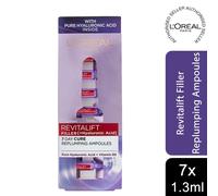 L'Oreal Revitalift Filler 7 Day Cure Replumping Ampoules Pure Hyaluronic Acid + Vitamin B5
