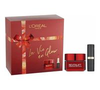 L'Oreal Revitalift La Vie En Glow- Lipstick Haute Rouge Energising Red Day Cream 50ml