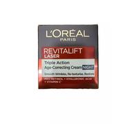 Loreal REVITALIFT LASER age-Correcting Night cream, Age 40+ 50ml 100% Genuine