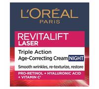 L' Oreal Revitalift Laser Triple Action Age Correcting NIGHT Cream, 50ml
