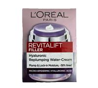 New L'Oreal Revitalift Filler Plumping Water-Cream Micro-Epidermic Hyaluronic Acid