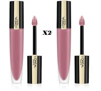 L'Oreal Rouge Signature Matte Liquid Lipstick- 105 I Rule 2 PACK