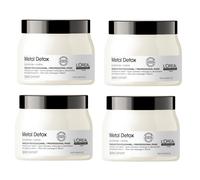 L'Oreal Serie Expert Metal Detox Anti-Deposit Mask 500ml Pack of 4