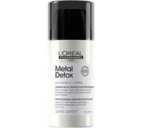 L'Oreal Serie Expert METAL DETOX Leave-in Treatment Cream Frizz Heat, UV Protect