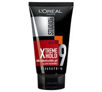 L'Oreal Studio Line Indestructible Extreme Hold Styling Hair Gel Maximum Hold for Long-Lasting Style and Control 150 ml