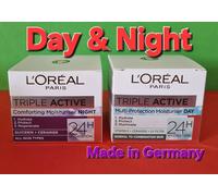 L'Oreal Triple Active Moisturiser Day & Night Normal To Combination Skin 50ml
