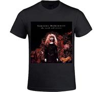 Loreena Mckennitt The Mask and Mirror Men's O-Neck Cotton Tee Shirt Black Size XXL