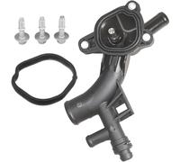 LoreenCar 25193922 Thermostat Housing With seal, Sensor, Water Pump Outlet Fit For Cruze Estate Orlando Adam Astra J MK6 Corsa D E MK3 Insignia A Meriva B Mokka 55565334 1338489 025193922 055565334