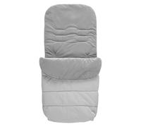 Lorelli Baby Footmuff for Prams, Winter Foot Muff 95 x 48 cm, Thermal Stroller Bag, Winter Universal Footmuff, Baby Foot Muff for Buggy (Light Grey)