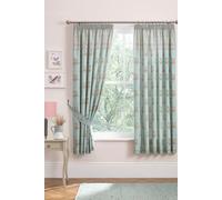 Lorena Patchwork Pencil Pleat Curtains