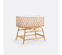 Lorene Rattan Bassinet natural rattan