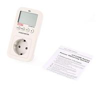 Lorenlli Fit UNI-T UT230B-EU Wattmeter Voltage Current Cost Frequency Power Meter LCD Power Consumption Monitor Outlet