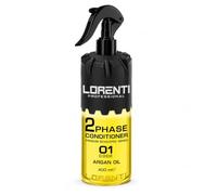 Lorenti Argan 2 Phase Hair Conditioner | Leave-in Spray Conditioning | Hair Repair Detangler 400 ml