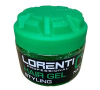 Lorenti Hair Styling Gel | Strong Hold, Edge Control Gum Effect Natural Shine 300ml (Green Natural Shine)